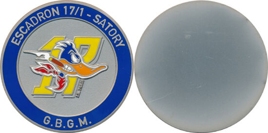 E.G.M. 17 - 1, Satory, G.B.C.M, Donald, Table Medal 71 millimeters