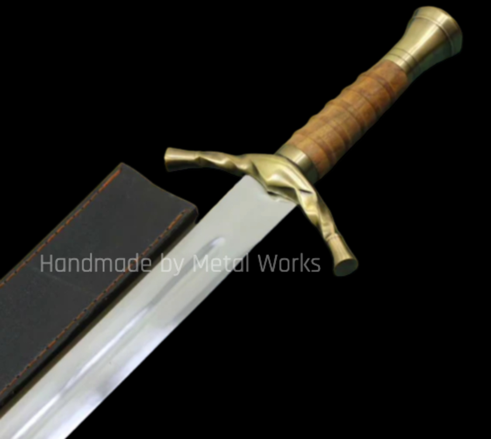 Boromir Sword With Sheath, Handmade Stainless Steel Cosplay Replica Sword