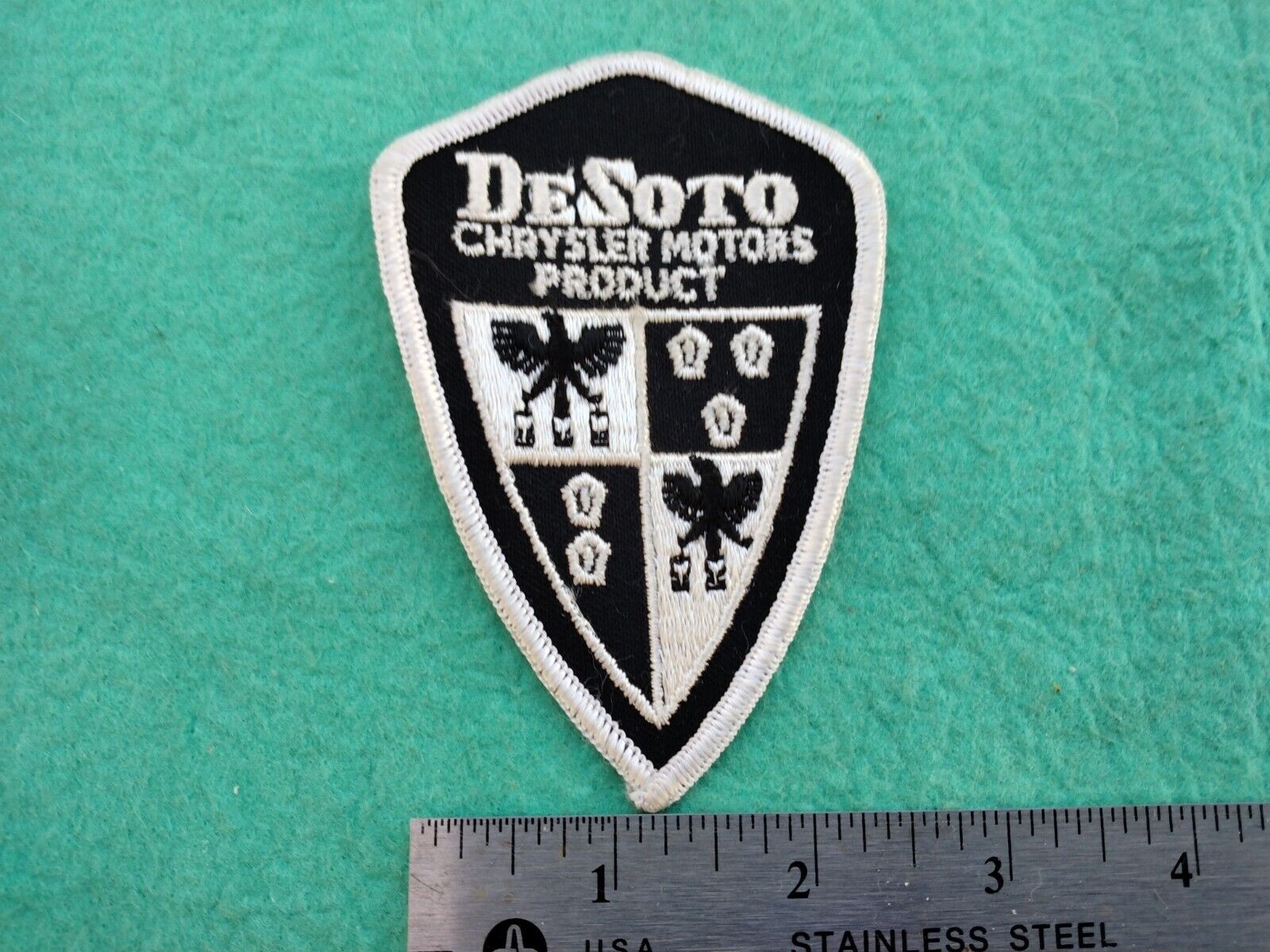 Vintage DeSoto  Chrysler Mopar Dealer Parts service   Patch