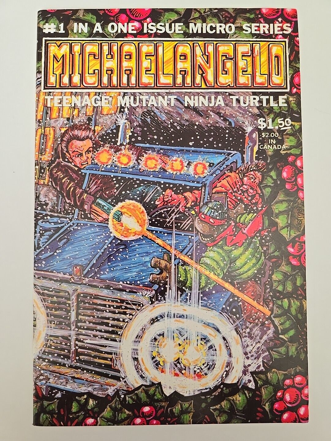 Michaelangelo Teenage Mutant Ninja Turtle #1 (1985) One Shot Special 7.5 VF-
