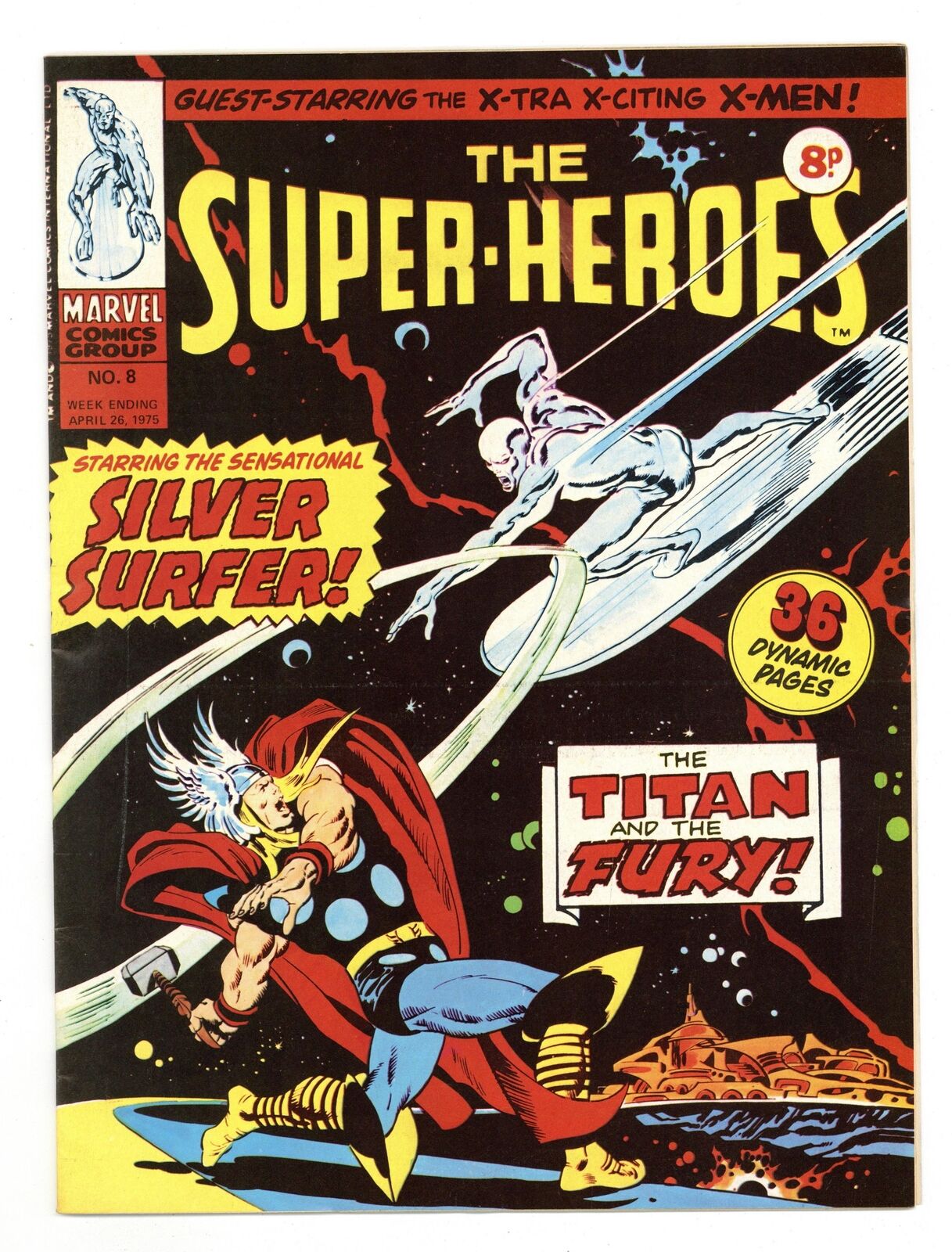 Super-Heroes #8 VG/FN 5.0 1975