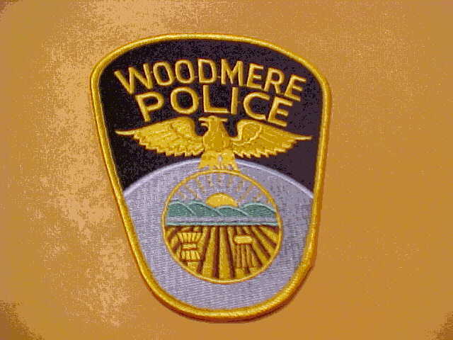 WOODMERE OHIO POLICE PATCH SHOULDER SIZE UNUSED