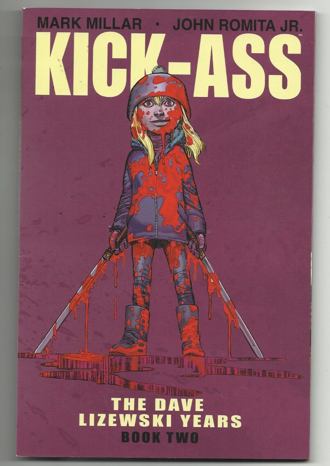 Kick-Ass Book Two TPB - Dave Lizewski Years - Mark Millar - 2nd Print  VF/NM 9.0