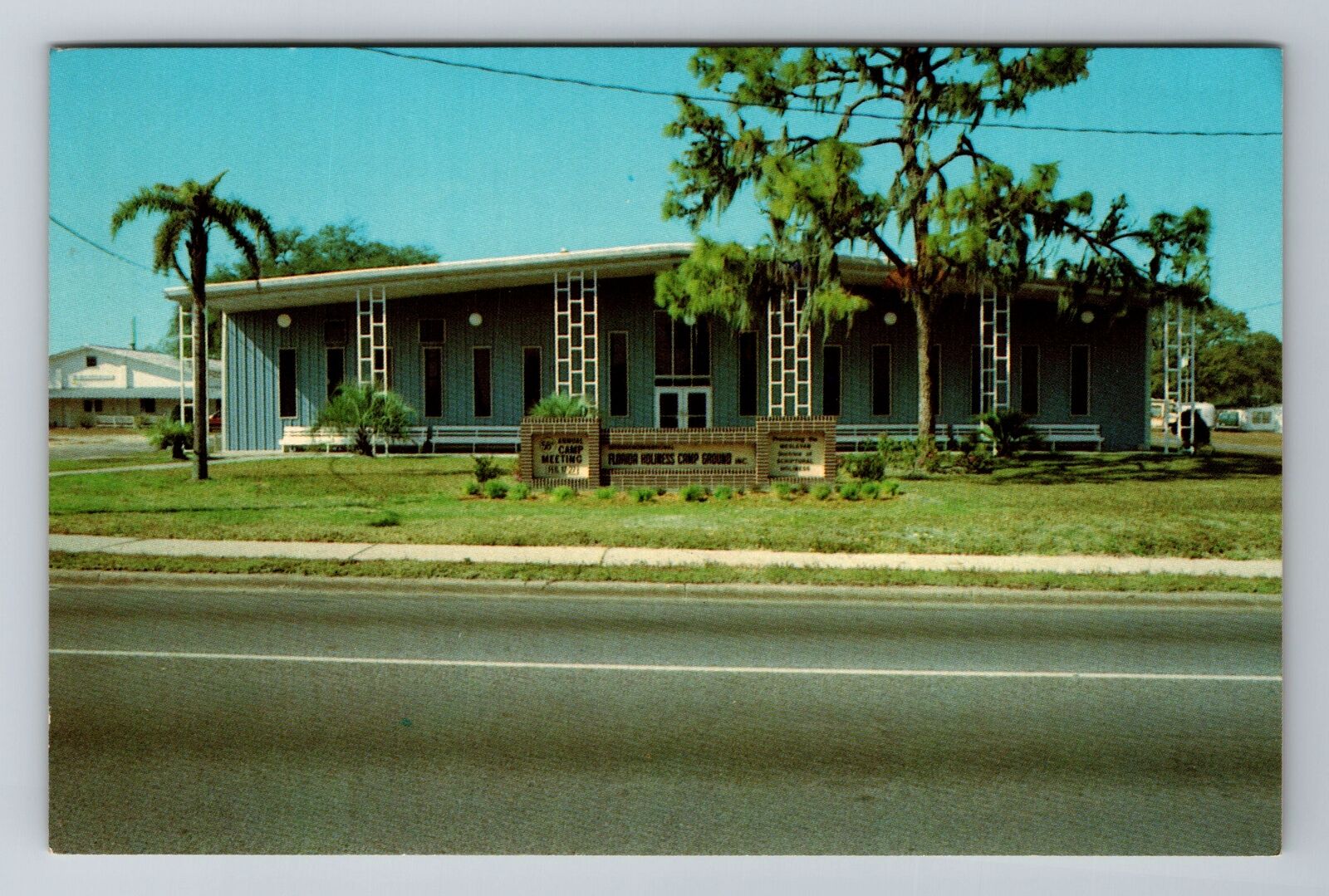 Lakeland FL-Florida, Florida Holiness Camp Ground, Antique Vintage Postcard