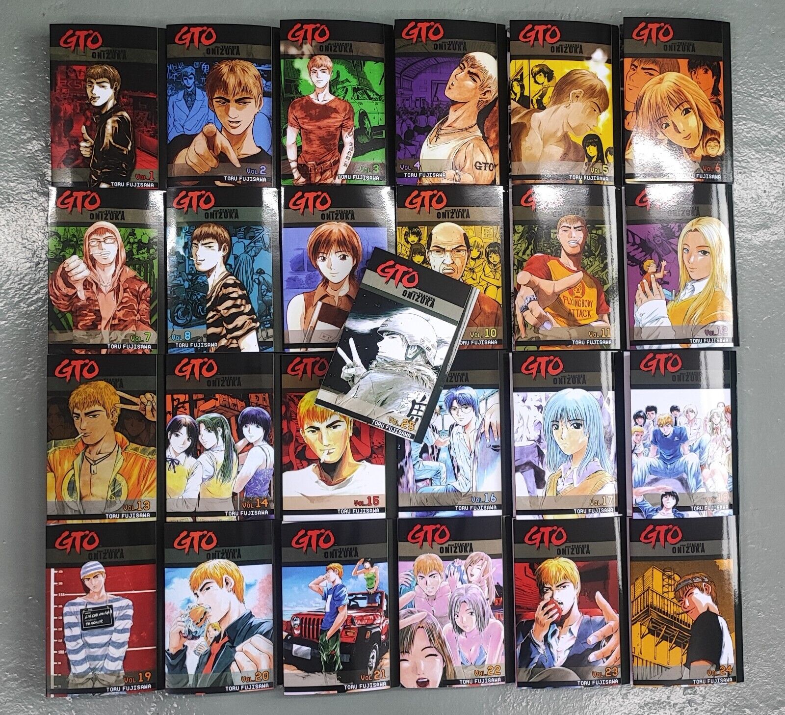 GTO: Great Teacher Onizuka Manga Volume 1-25 Full Set English Version Comic Book