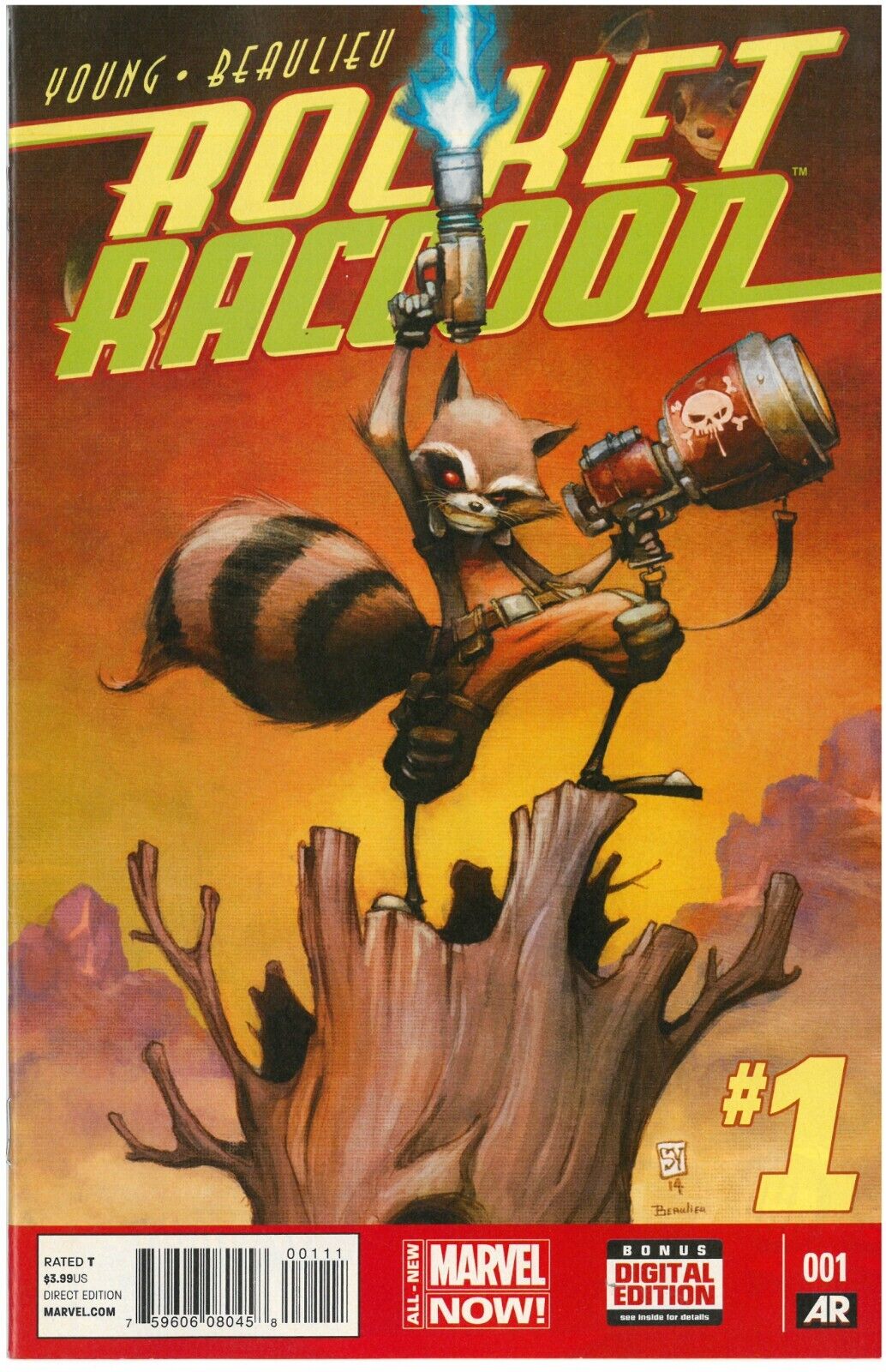 Rocket Raccoon #1 (Marvel 2014) 1st Print - Very Good Condition
