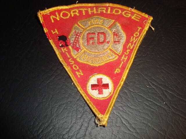 Northridge Ohio Fire Department Triangle Patch