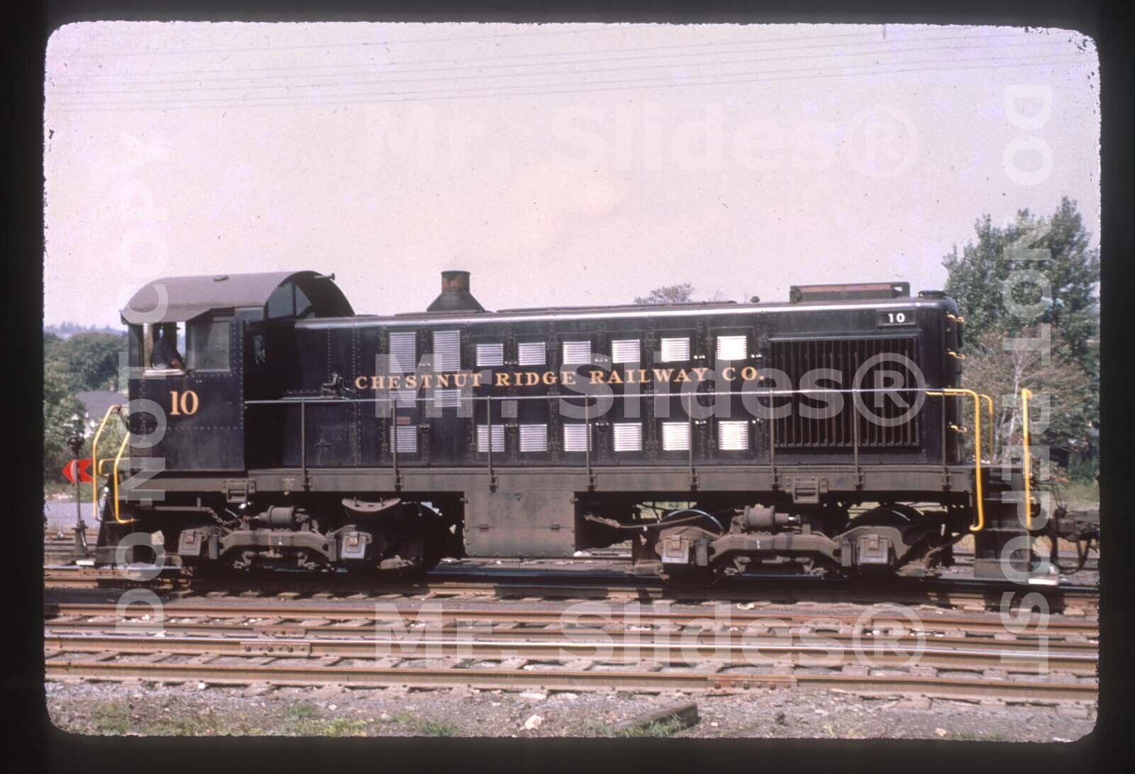 Duplicate Slide Chestnut Ridge Railway Co.  Clean Paint ALCO S2 10