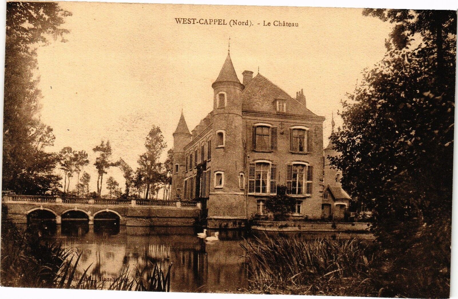 CPA West-Cappel - Le Chateau (204381)