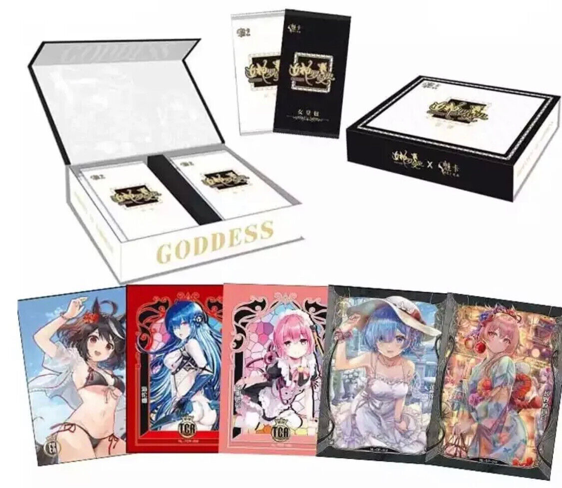 Goddess Story Romance of Goddess Anime Waifu Senpai Trading Card Booster Box