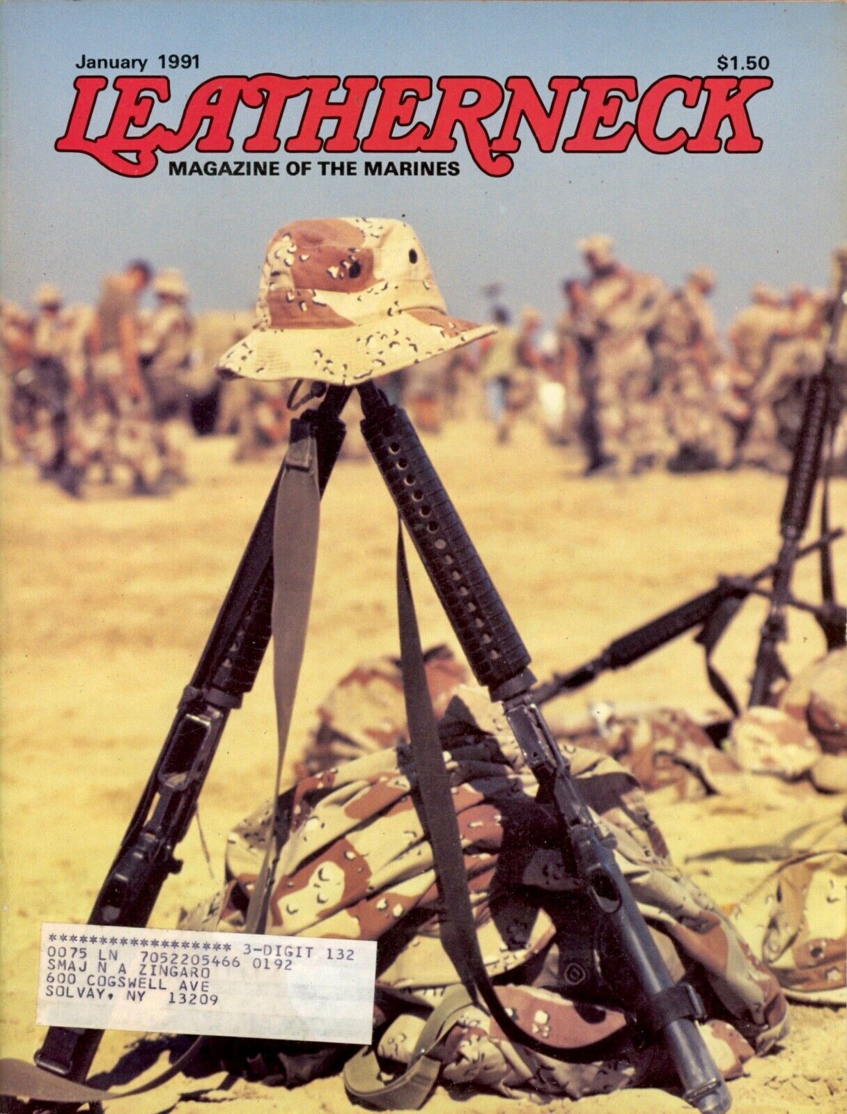 Leatherneck: Magazine of the Marines (Vol. 74) #1 FN; Marine Corps Assoc | Janua