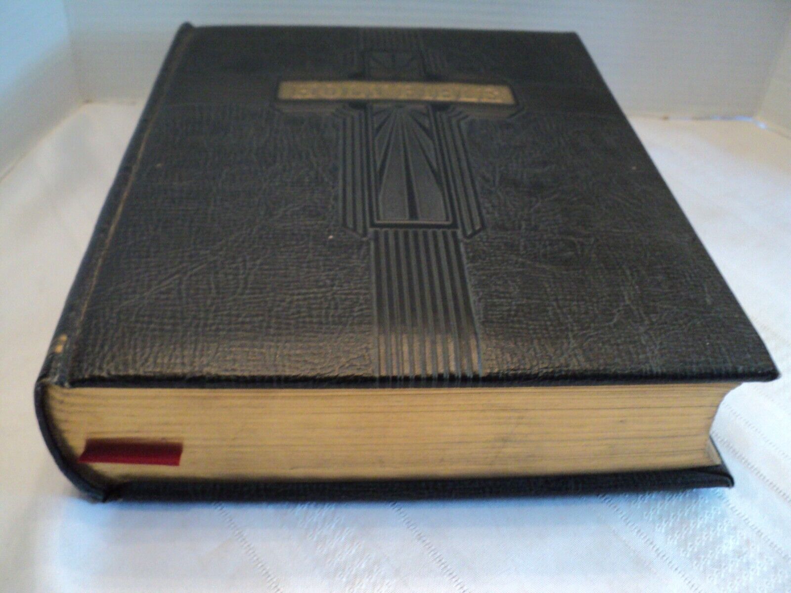 Huge, Vintage, King-James, Pictorial, Self-Pronouncing Edition Bible, 12\