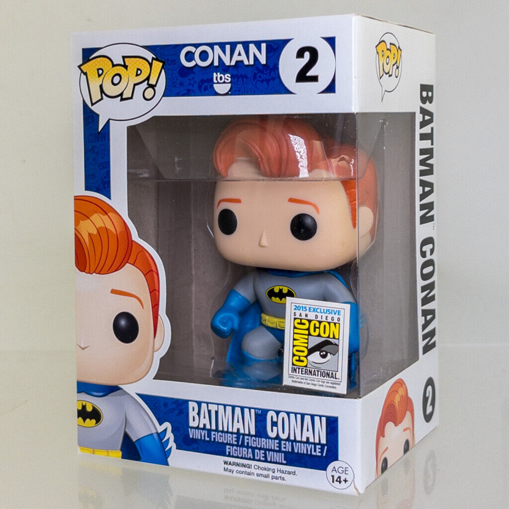 Funko POP TV Conan O\'Brien TBS - BATMAN CONAN #2 (Exclusive) *NON-MINT*