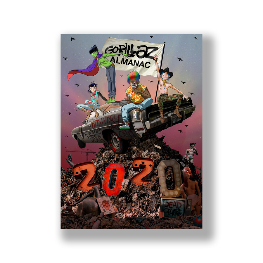 Gorillaz Almanac HC Z2 Comics
