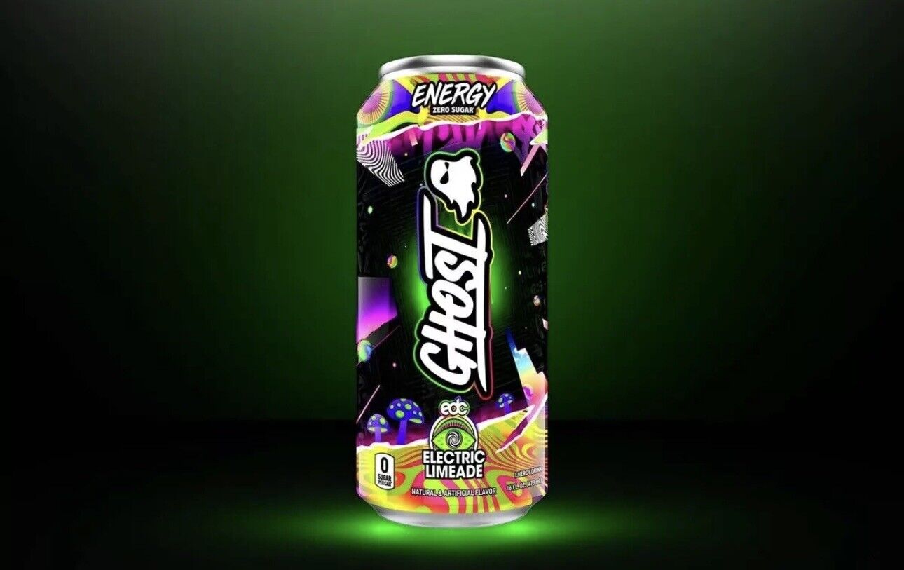 EDC Las Vegas Ghost Electric Limeade Energy Drink 2024 Limited Edition