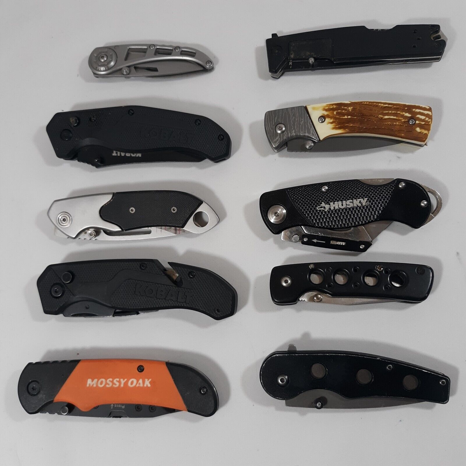 Lot of 10 Miscellaneous Pocket Knives
