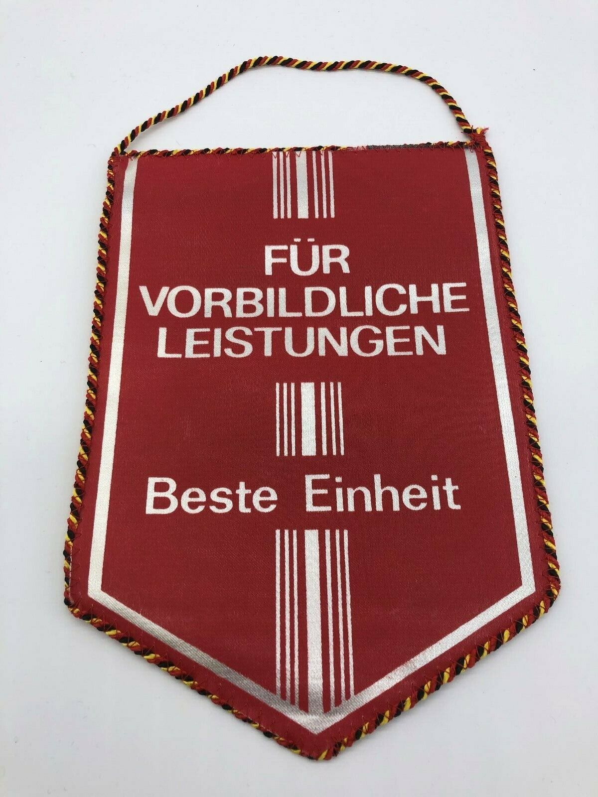 Vintage East German Beautiful Unit Banner #1 - UNISSUED 