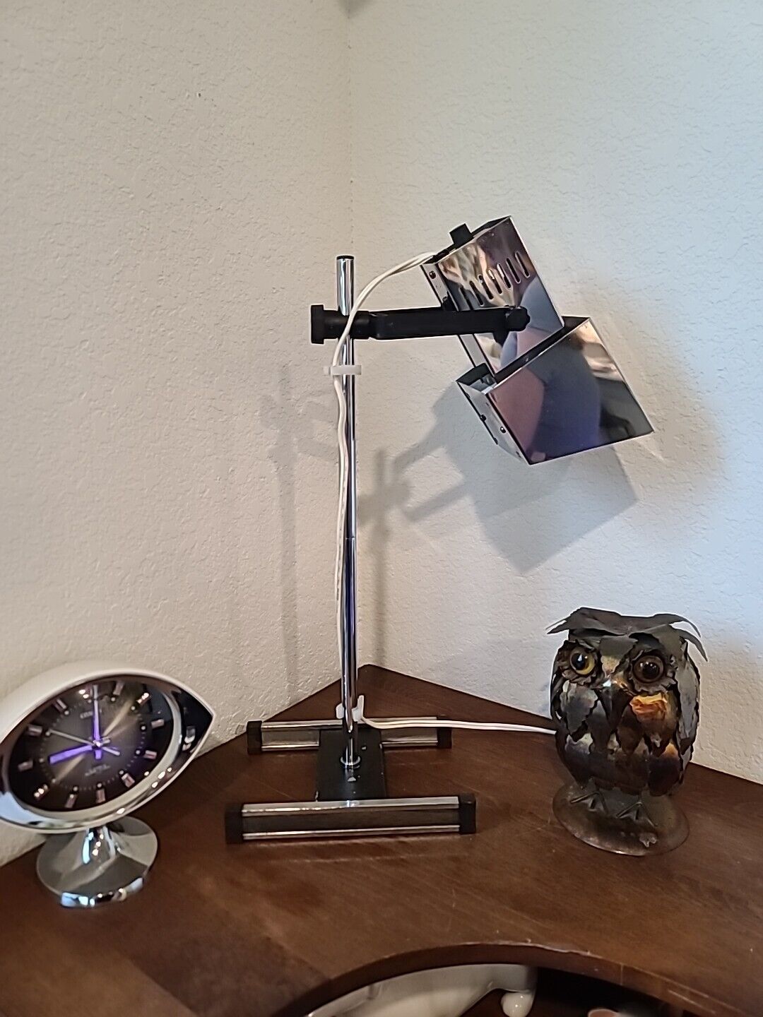 Vintage Koch And Lowy Mid-century Modern Industrial Table Lamp E.A.