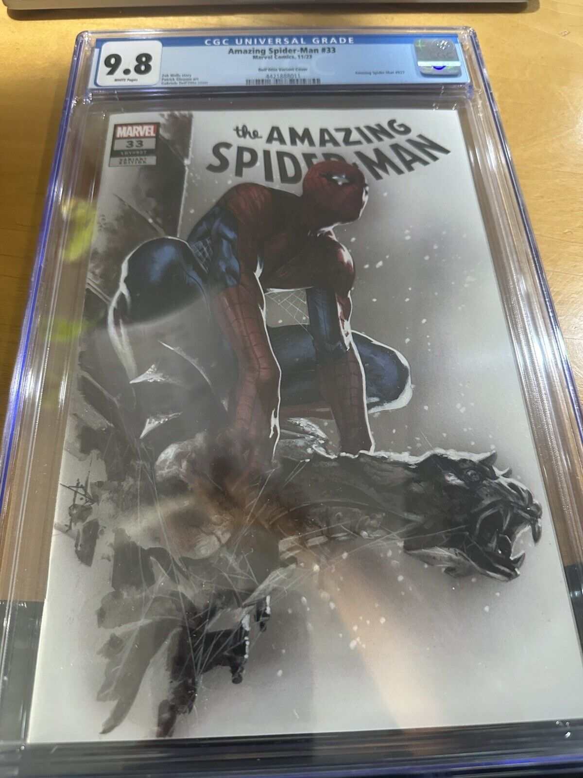 Amazing Spider-Man #33 Variant Gabriele Dell’Otto Trade Cover CGC 9.8-RARE