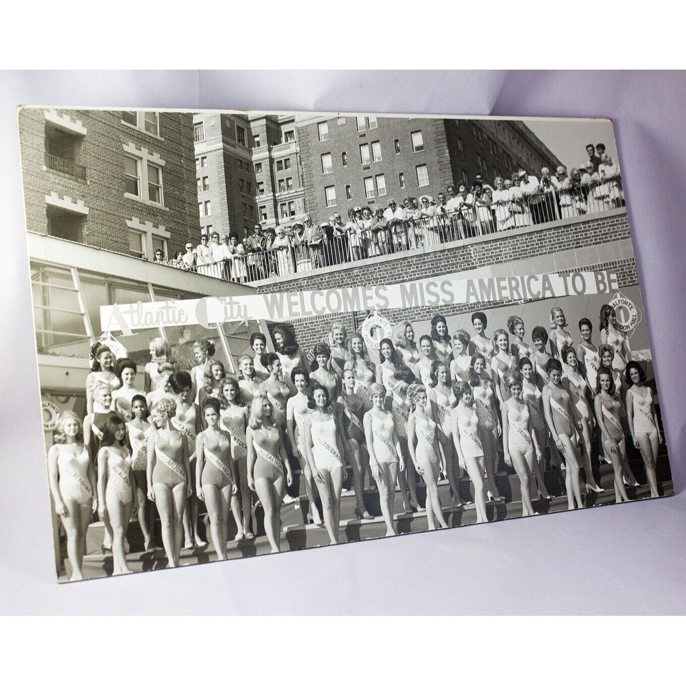 Vintage 1960\'s Press Photo Miss America To Be Atlantic City Swimsuits