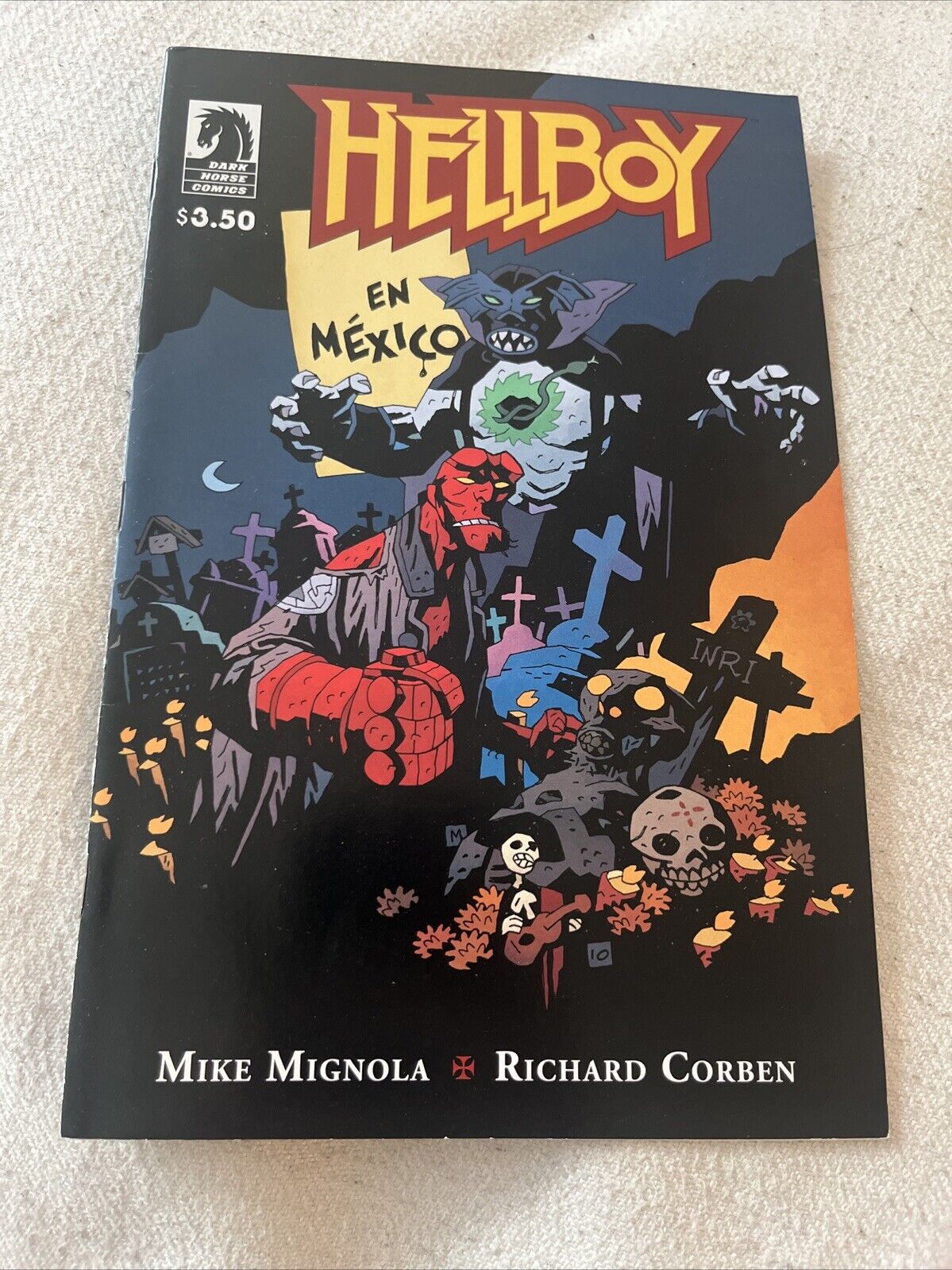 Hellboy In Mexico 2010 Variant Very Fine/Near Mint Mike Mignola