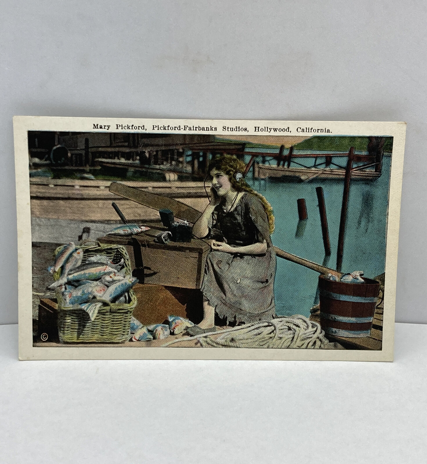 Mary Pickford  Pickford-Fairbanks Studios Hollywood California Postcard unposted