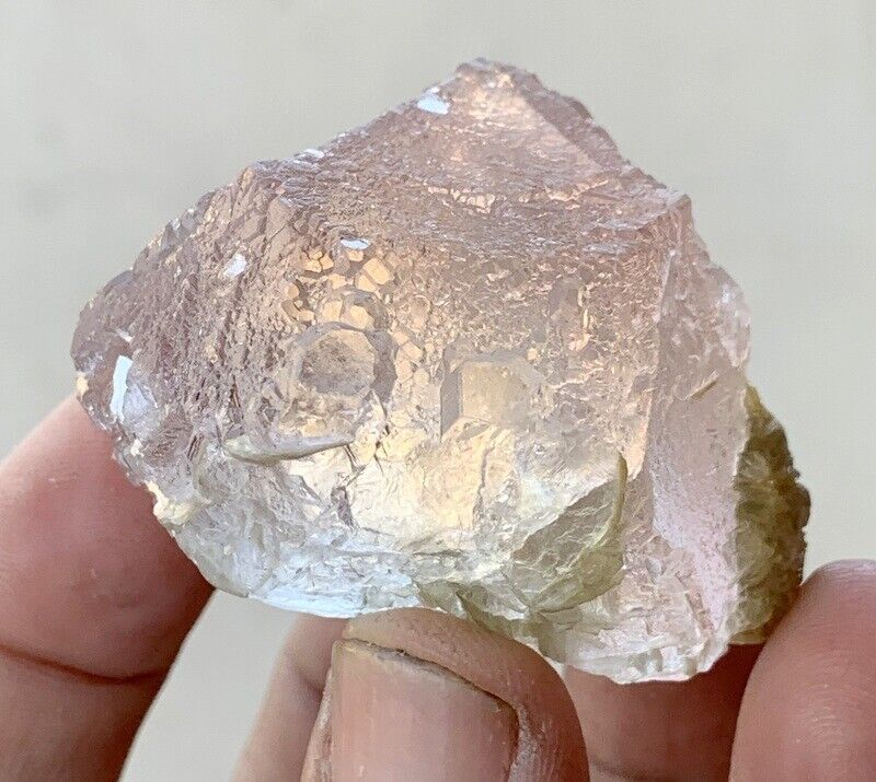 580 Carats beautiful bi Colour Fluorite Crystal Specimen from Nagar Pak