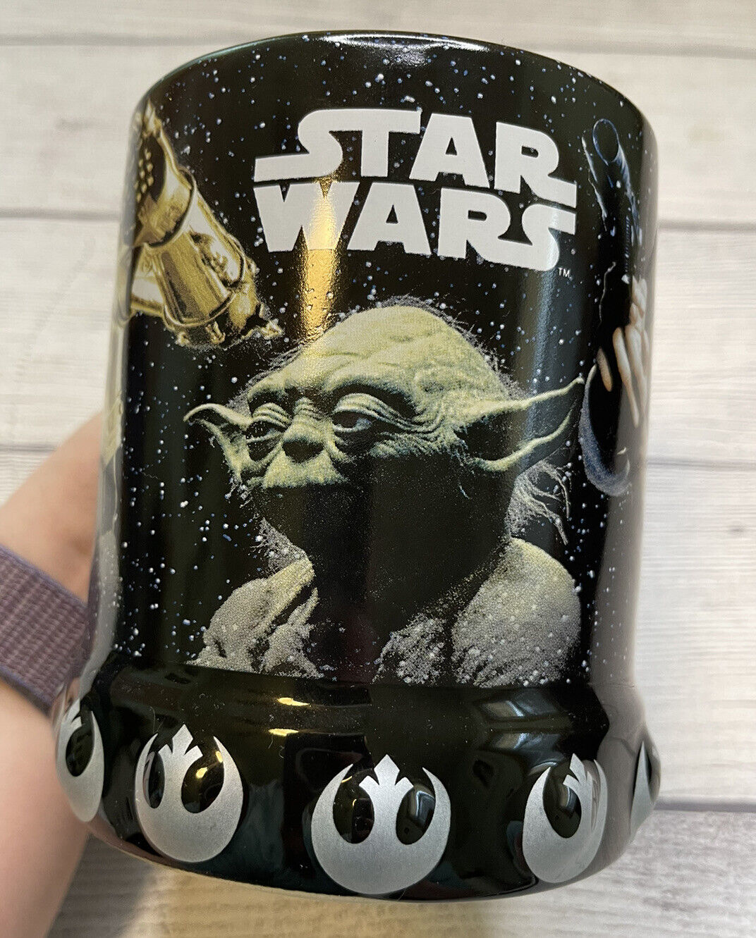 Star Wars Galerie Coffee Mug  Yoda ,C3PO and R2D2, Han Solo,Luke Skywalker 20oz