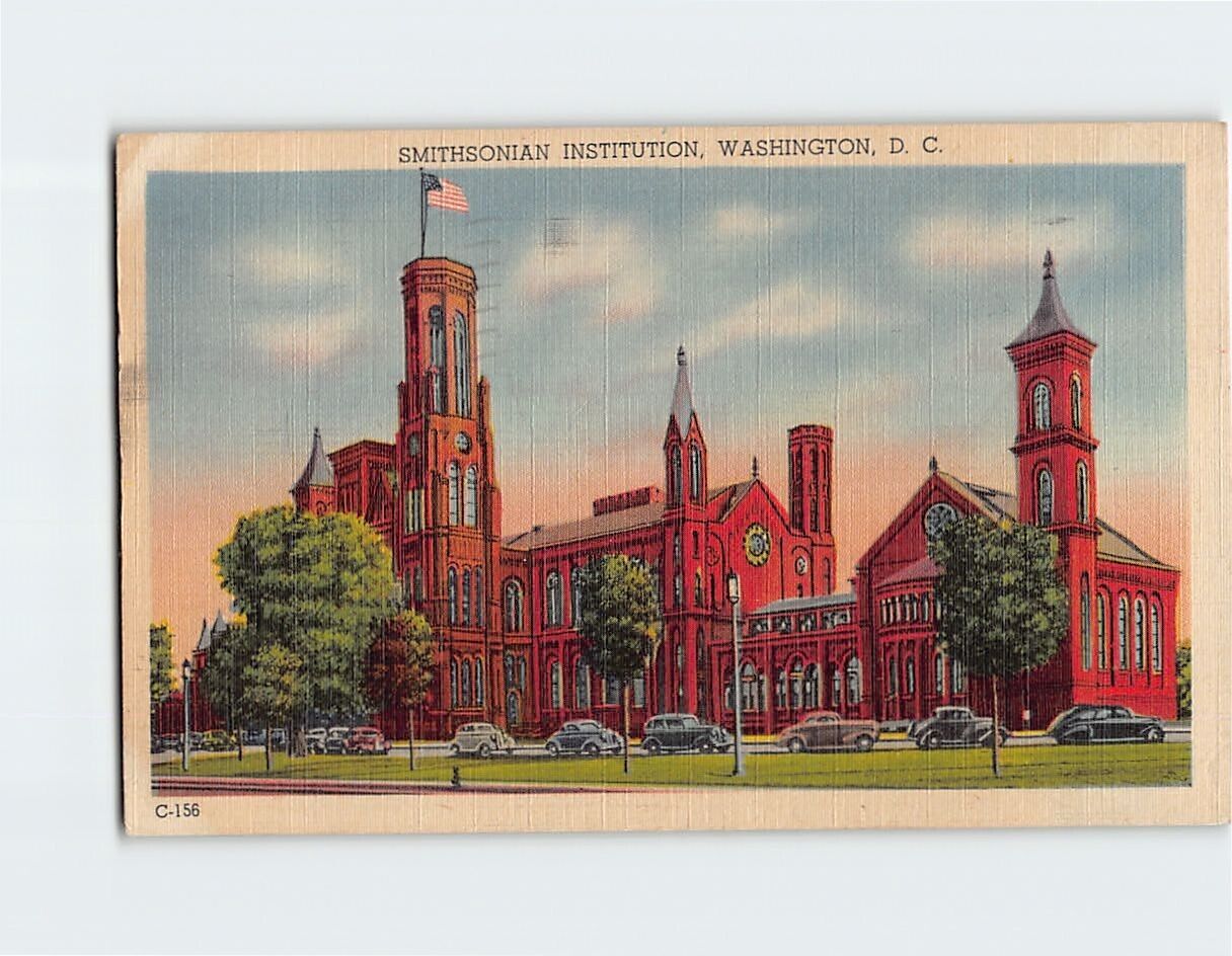 Postcard Smithsonian Institution Washington DC