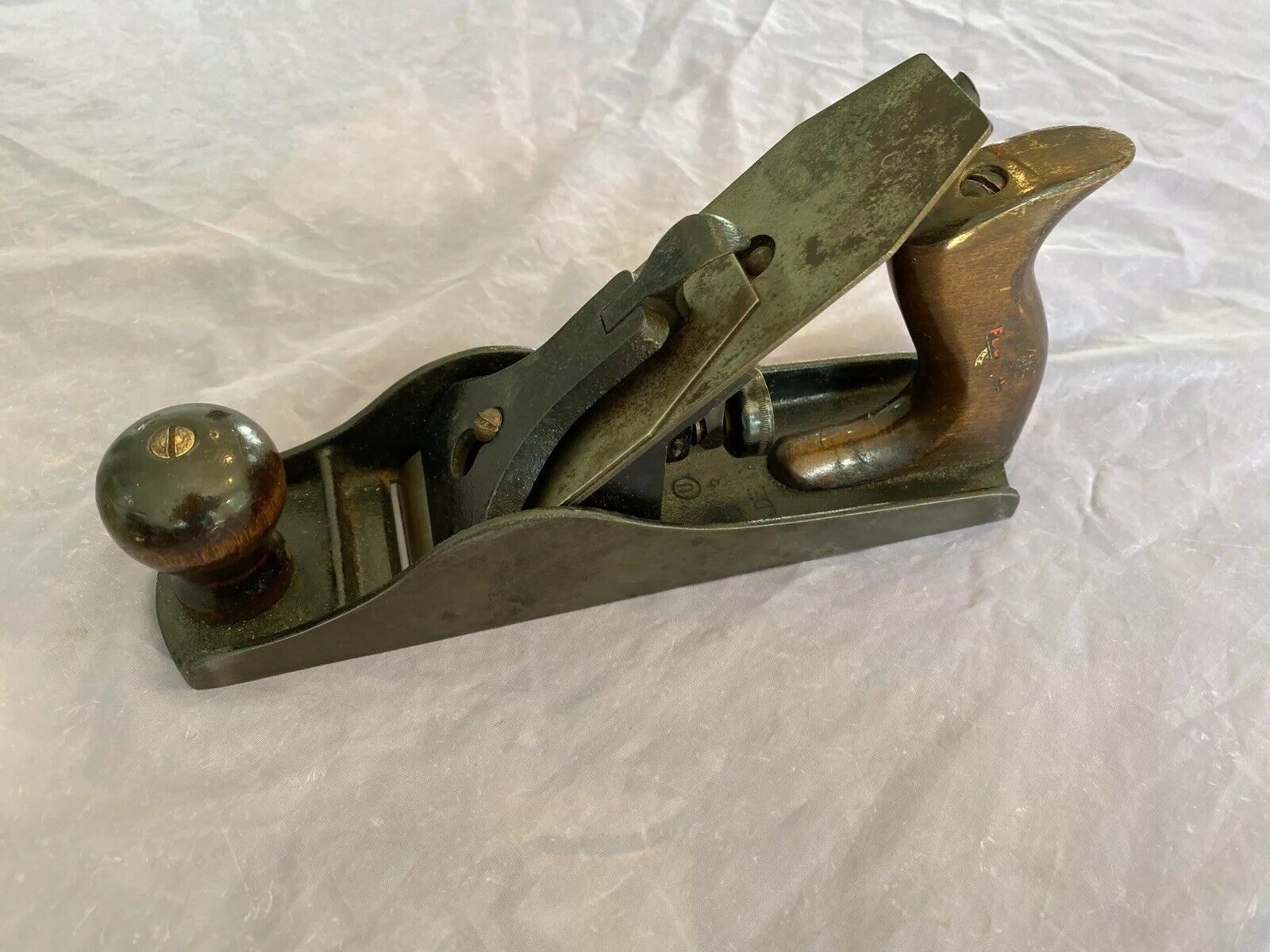 VINTAGE FULTON BENCH PLANE MARKED 3 - VERY GOOD COND