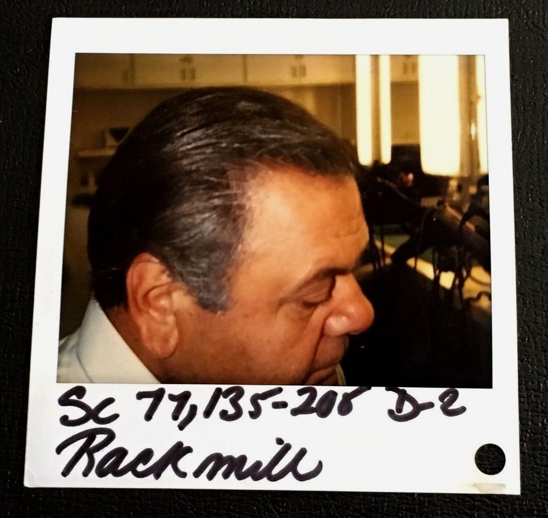 Paul Sorvino Continuity Polaroid Most Wanted Original Photo Wardrobe Movie Prop 