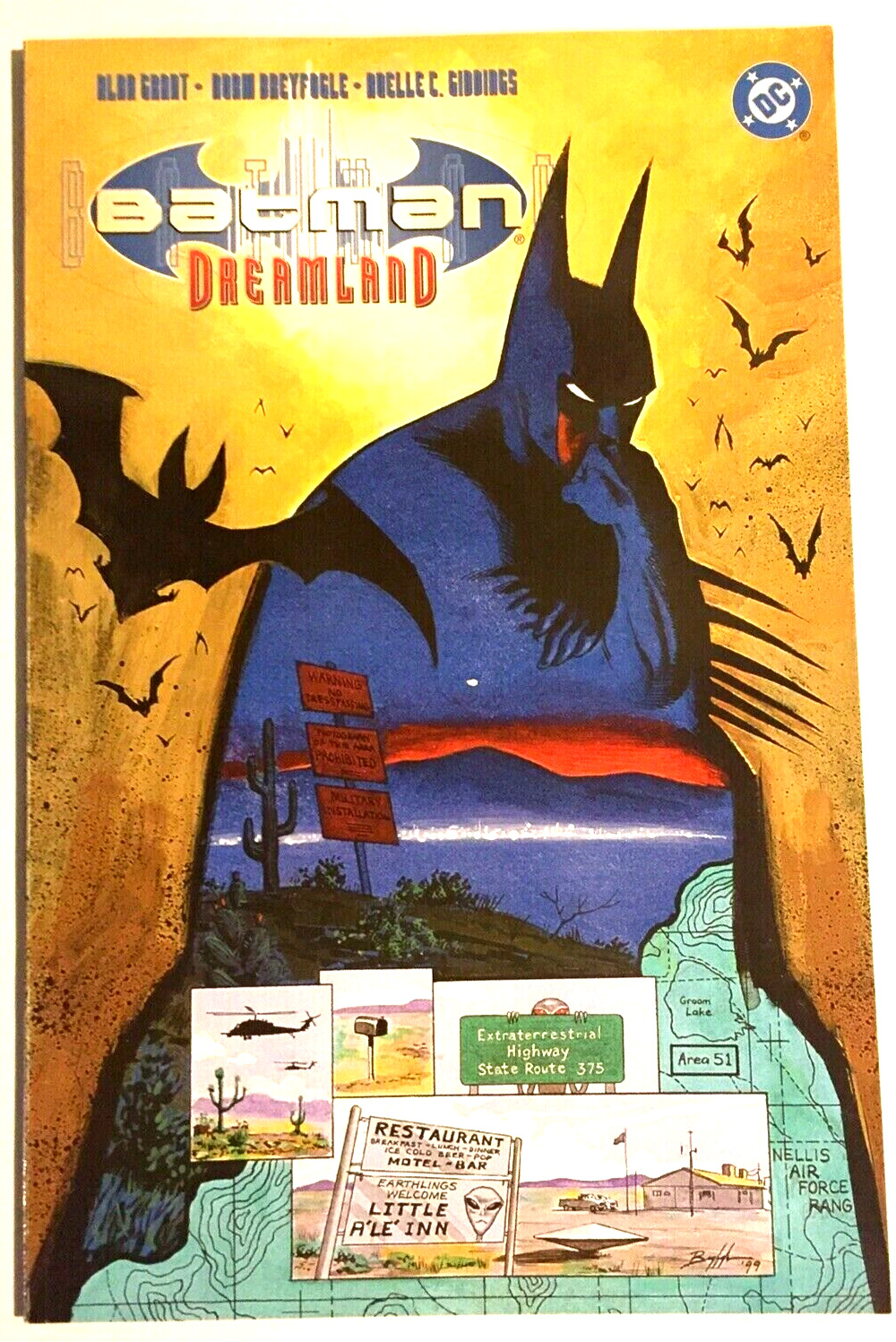 DC COMICS~ BATMAN: DREAMLAND ~FIRST PRINT~2000~ONE SHOT~Alan Grant~TPB ~New~NM