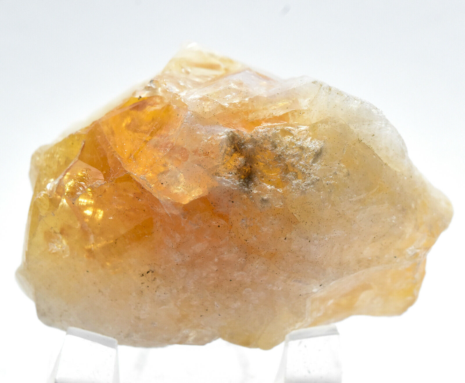 625 Carat Golden Druzy Citrine Point Sparkling Natural Mineral Gemstone - Brazil