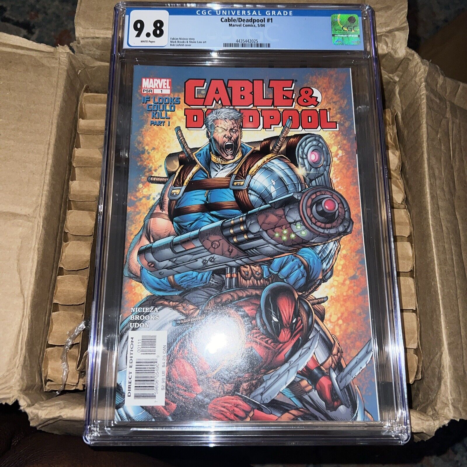 MARVEL COMICS 2004 CABLE & DEADPOOL DEBUT ISSUE 1 GRADED CGC 9.8 BEST PRICE