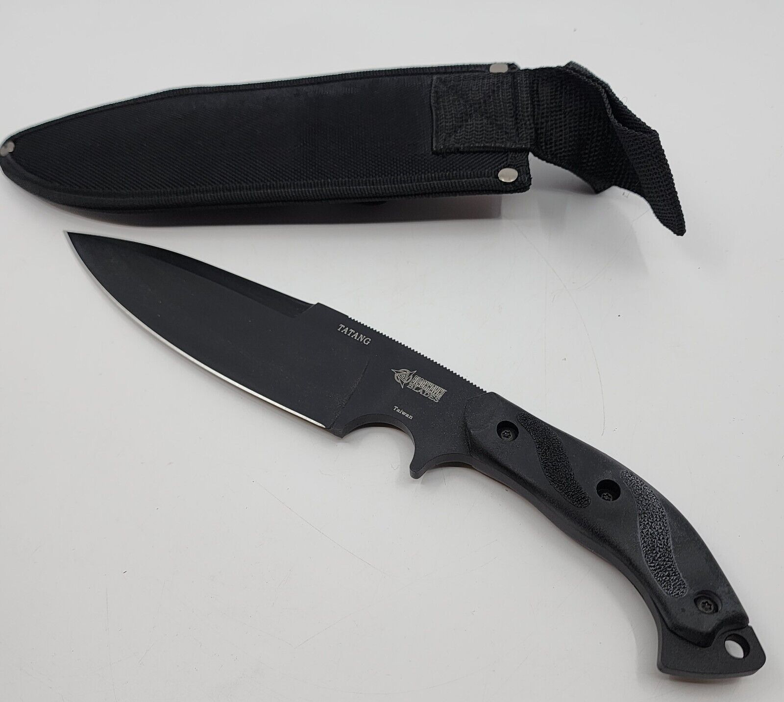 RARE Discontinued Blackhawk Tatang Fixed Blade Dual Edge Tactical Combat Knife 
