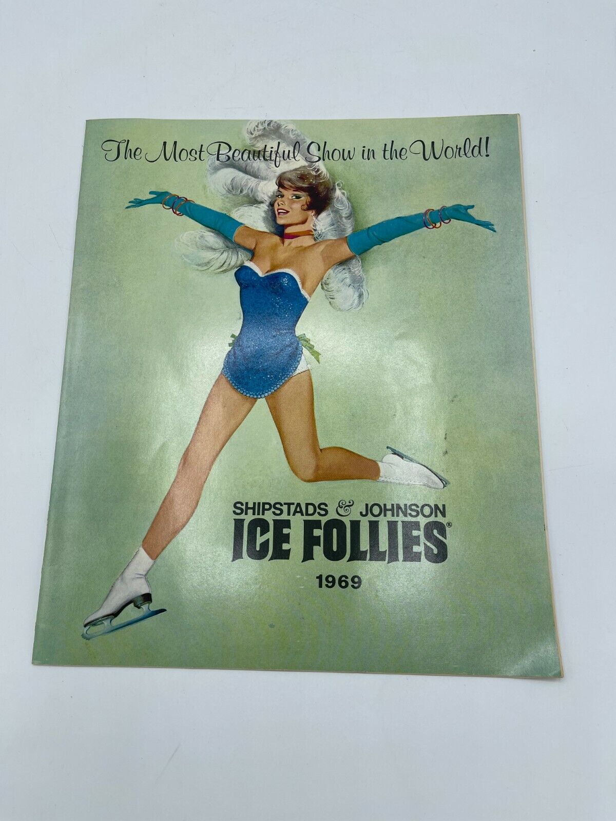Vintage Skating 1969 Shipstads & Johnson Ice Follies Program Peggy Fleming Color