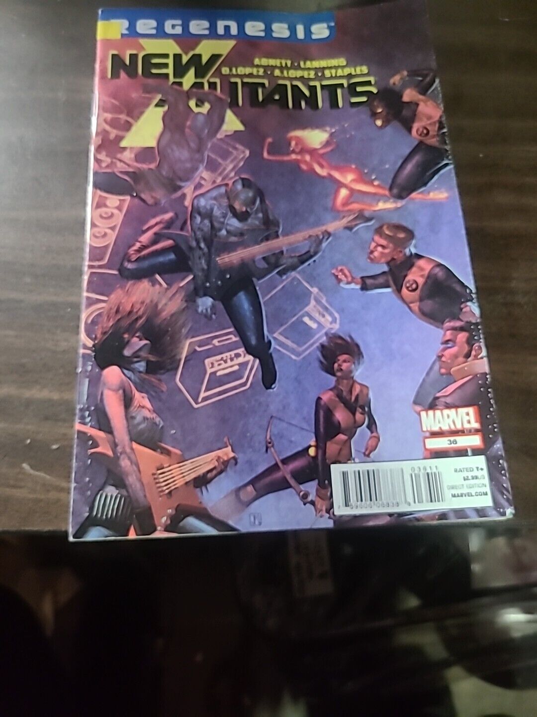 Marvel Regenesis New Mutants Comic Book