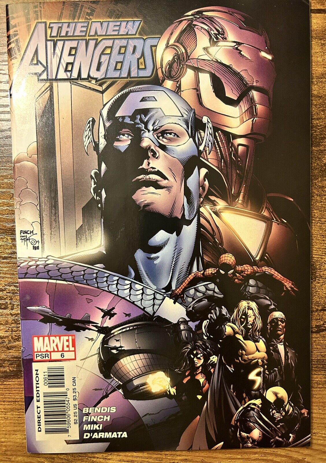 The New Avengers #6 (Marvel Comics June 2005)