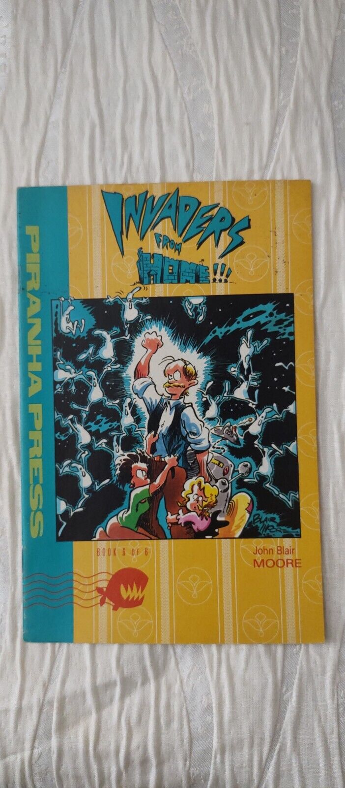 Cb21~comic book~rare waders from home book 6 of 6