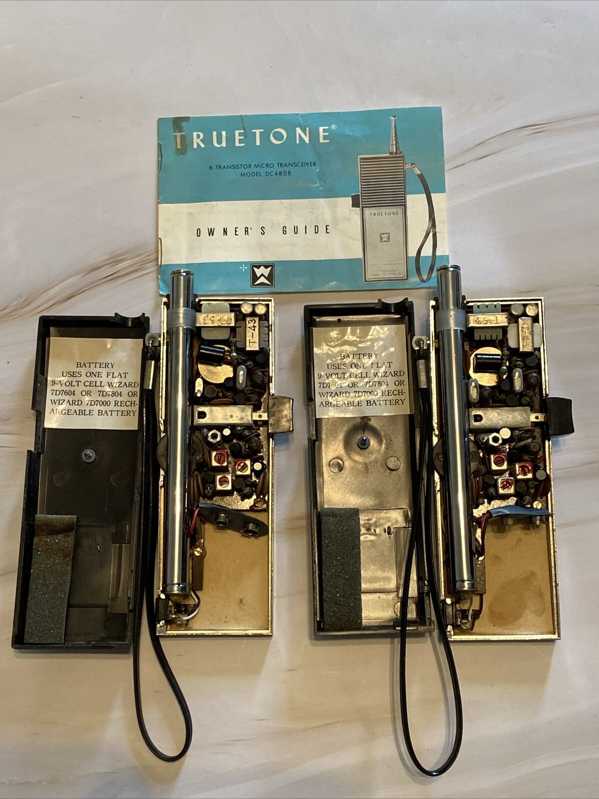 Vintage Truetone 8-transistor Micro Transceiver Channel 11 Super Het