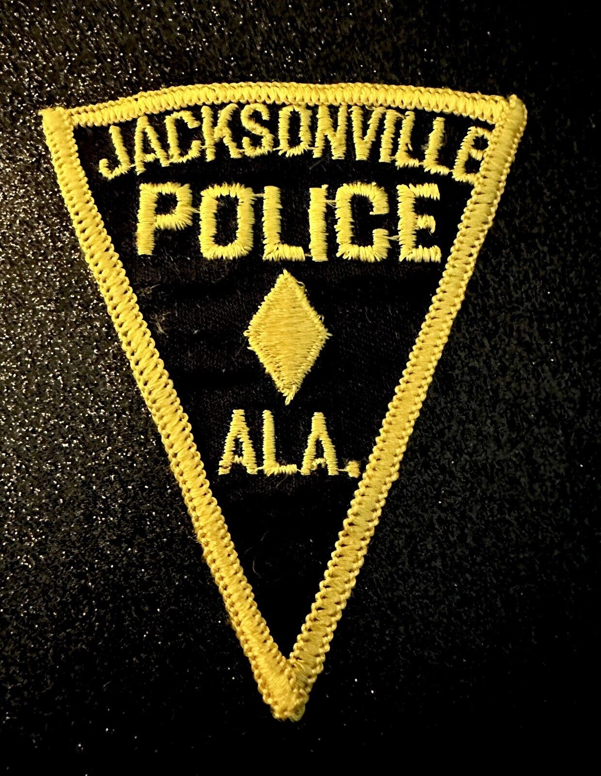 Jacksonville Alabama Police Patch AL (1960\'s Issue) 3\