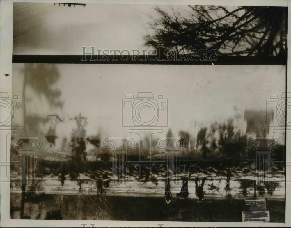 1935 Press Photo Hattiesburg, MS, flood