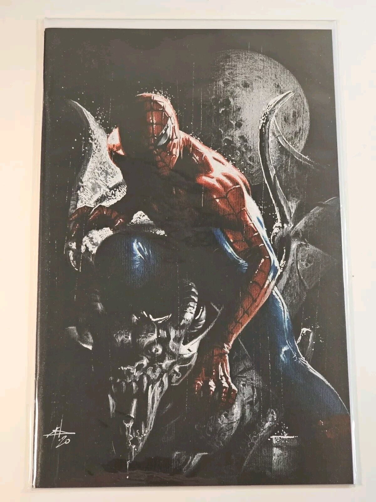 AMAZING SPIDER-MAN #1 DELL'OTTO UNKNOWN COMICS VIRGIN VARIANT 2022 LOTS OF PICS