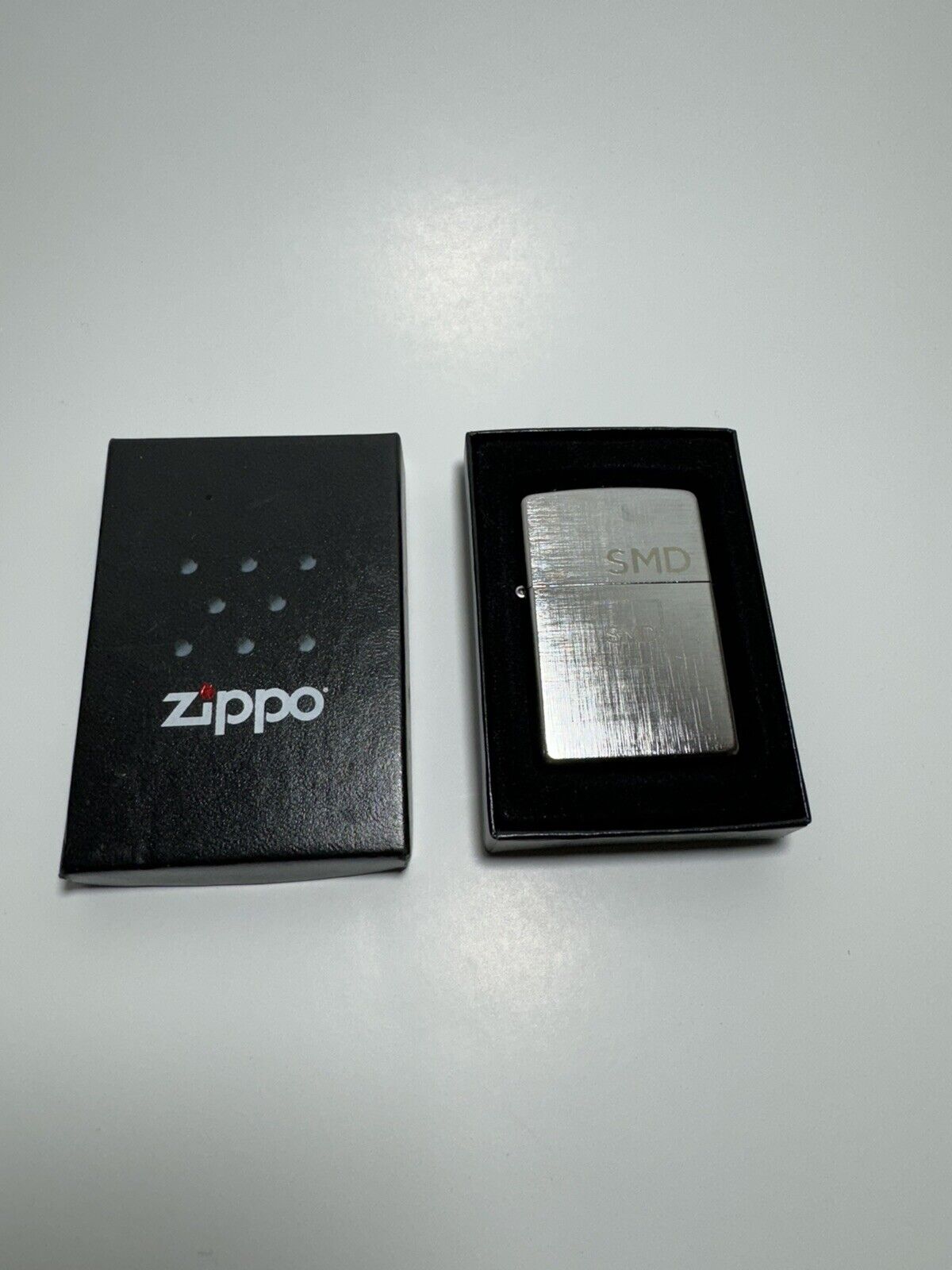 2012 Zippo Windproof Lighter Unfired SMD Original Box