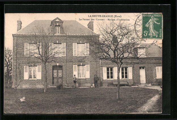CPA La Neuve-Grange, La Ferme des Cornets, House of Habitation 1912 