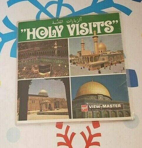 Vintage Rare Sawyer\'s C842 Holy Visits Middle East view-master Reels Packet