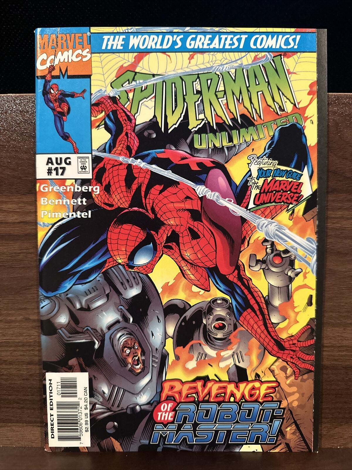 Spider-Man Unlimited #17 1997 Marvel Comics Comic Book 