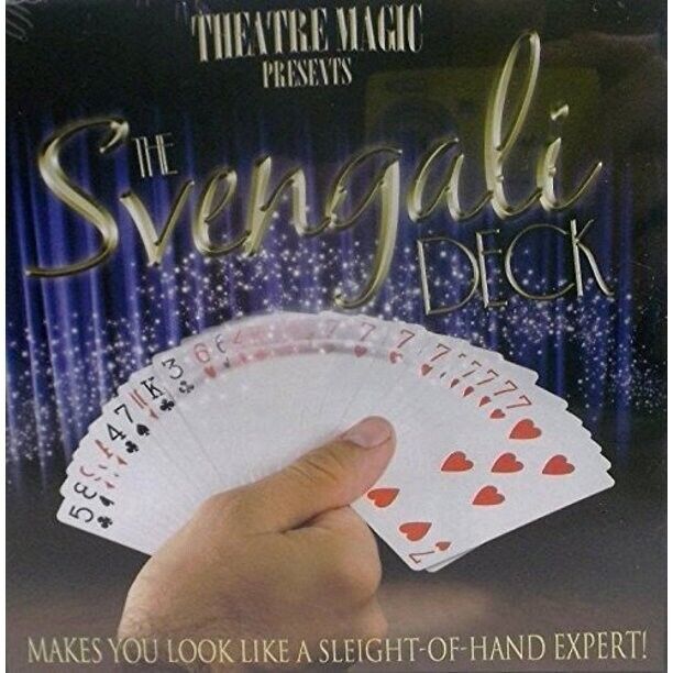 NEW IN BOX  Theatre Magic Presents: The Svengali Deck Magic Kit FUN