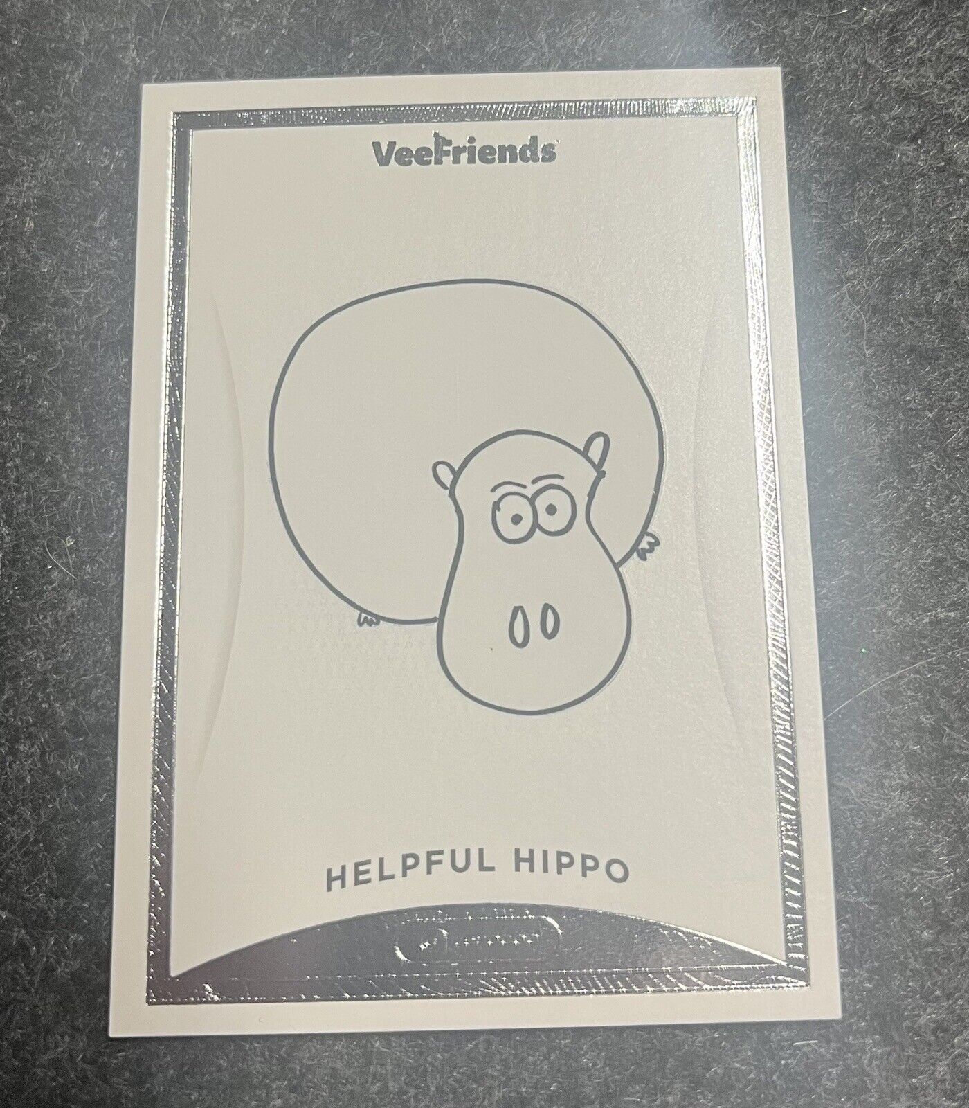 VeeFriends Zerocool Series 1 Helpful Hippo Gary Vaynerchuck Veefriend Card