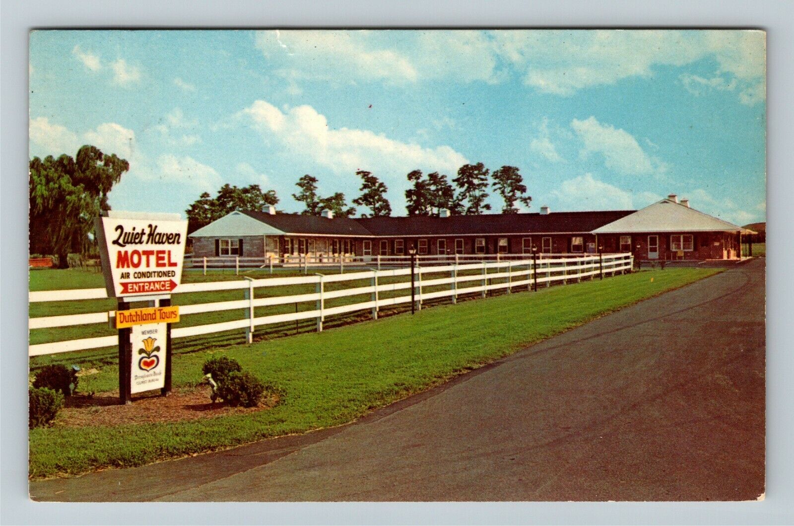 Ronks PA-Pennsylvania, Quiet Haven Motel, Antique, c1970 Vintage Postcard